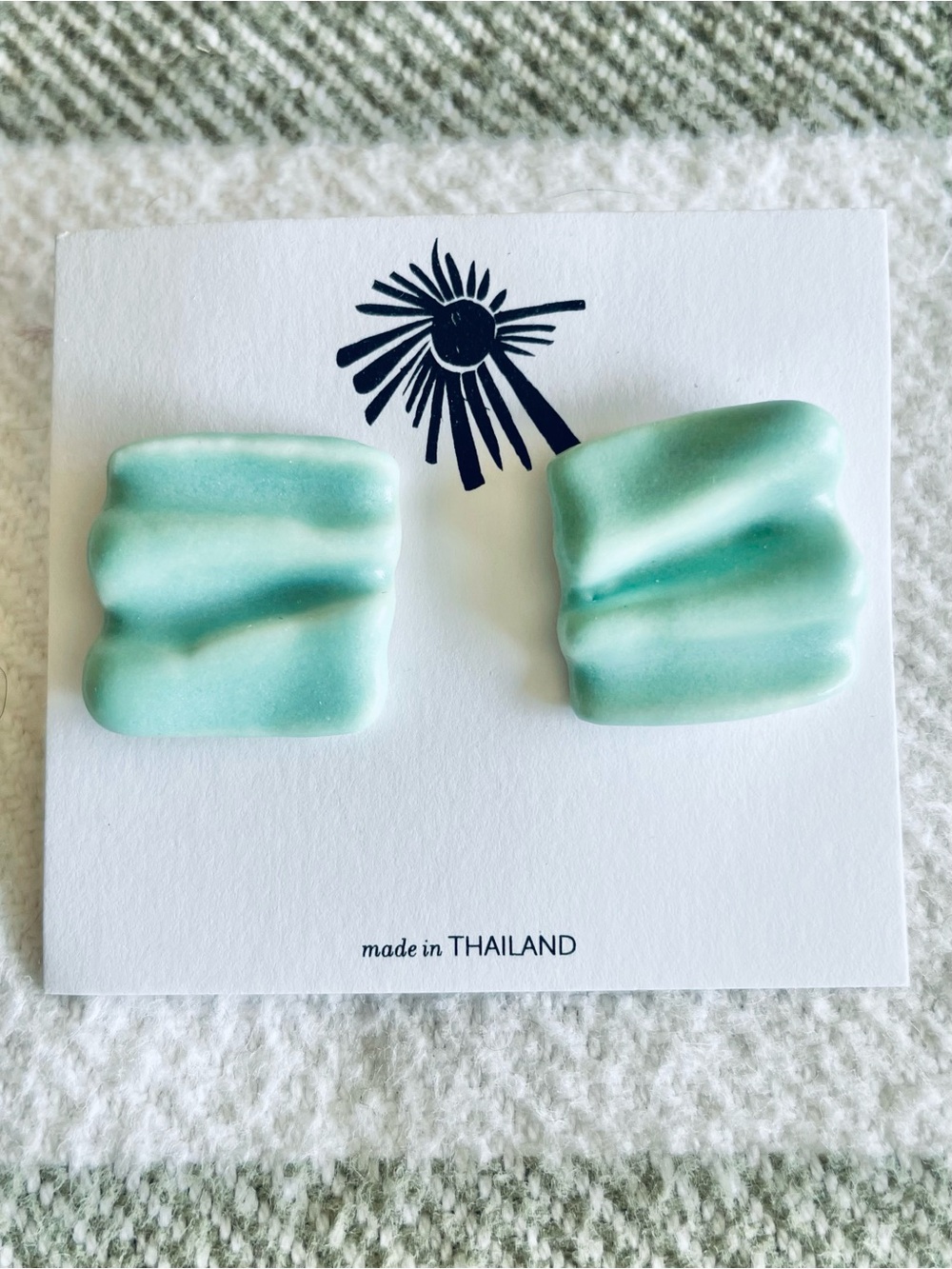 Noonday Seafoam Green Earrings